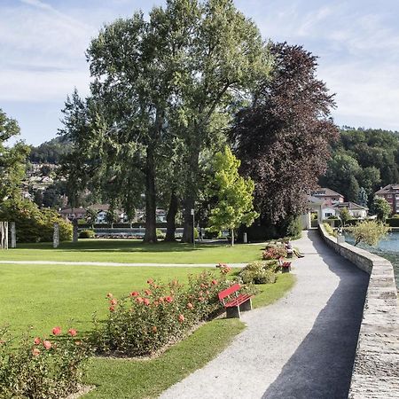 Schloss Schadau - Swiss Historic Hotel Thun Exteriör bild