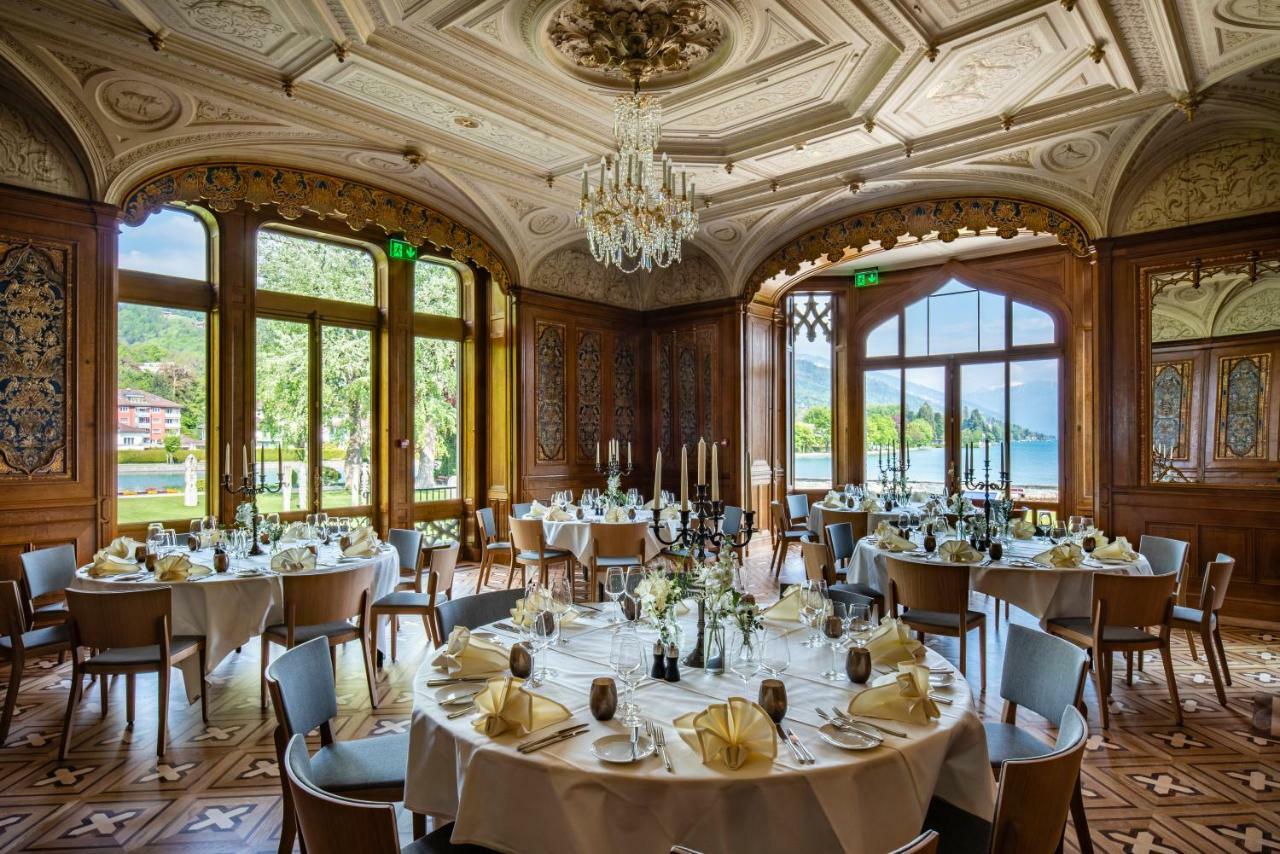 Schloss Schadau - Swiss Historic Hotel Thun Exteriör bild