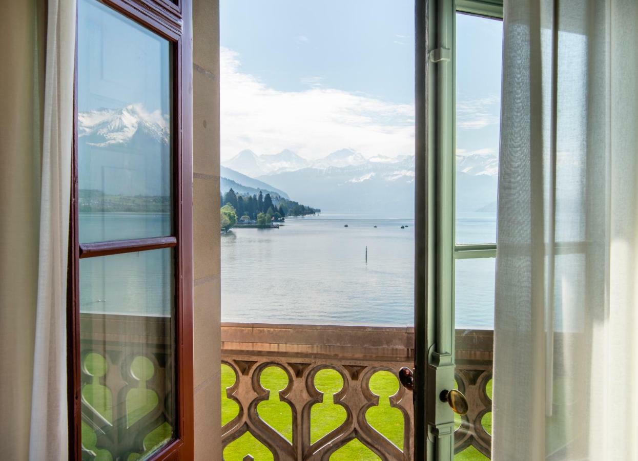 Schloss Schadau - Swiss Historic Hotel Thun Exteriör bild