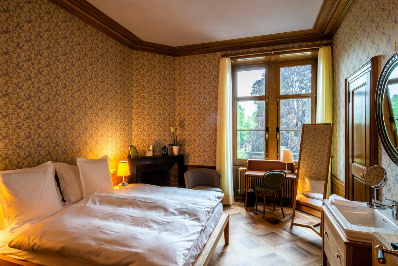Schloss Schadau - Swiss Historic Hotel Thun Exteriör bild