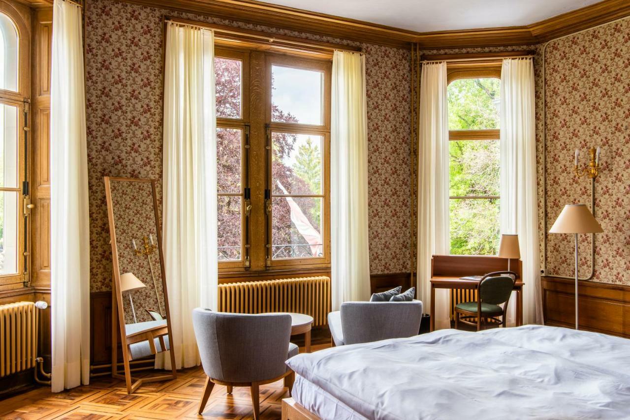 Schloss Schadau - Swiss Historic Hotel Thun Exteriör bild